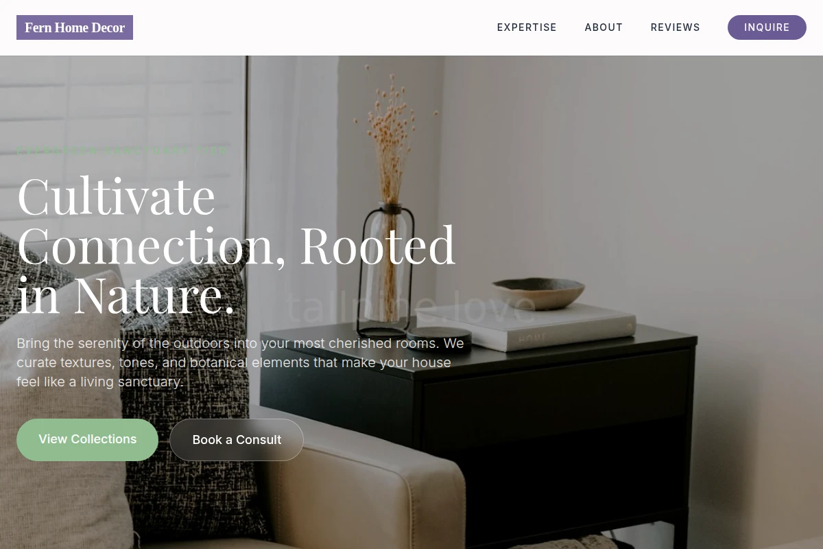 Fern Home Decor