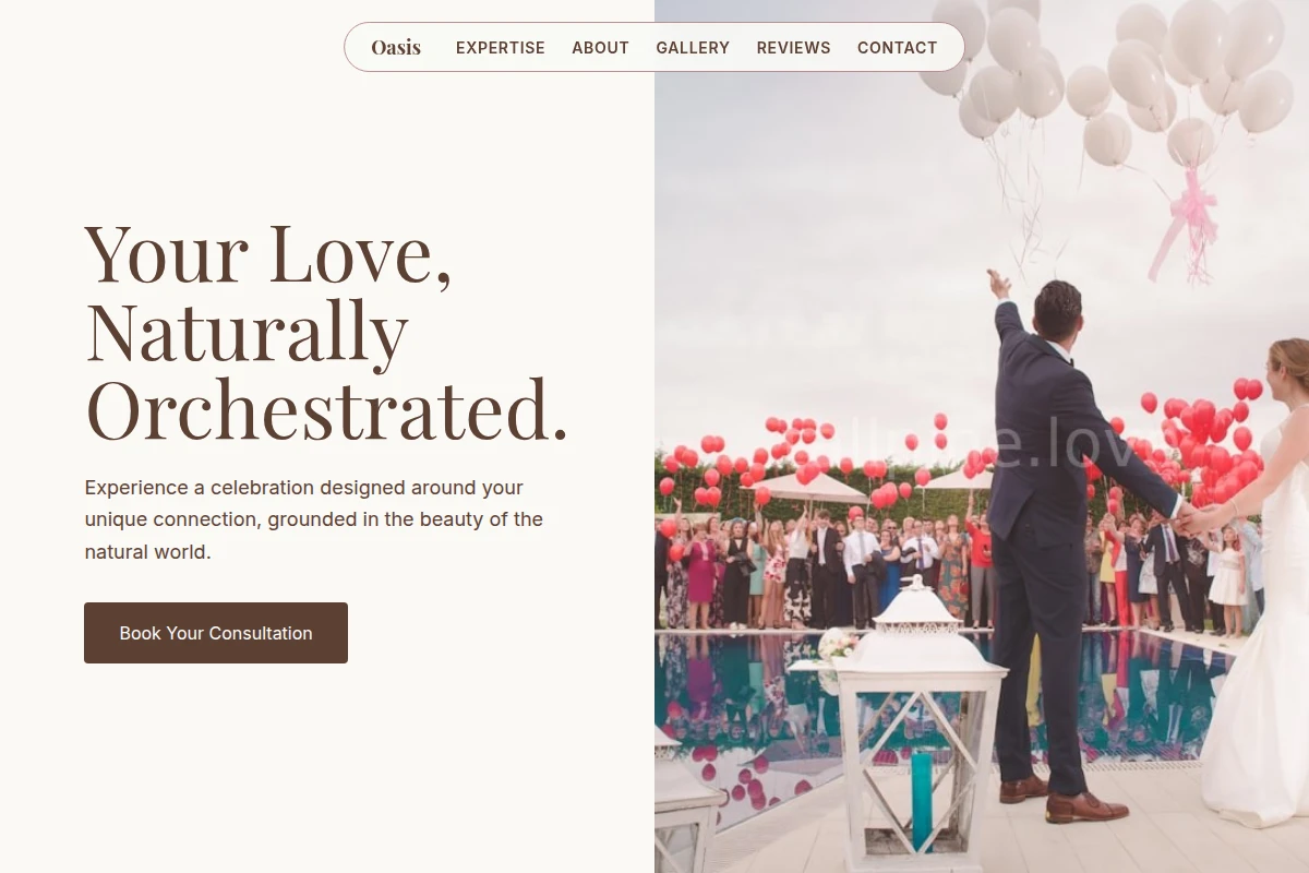 Oasis Wedding Planner