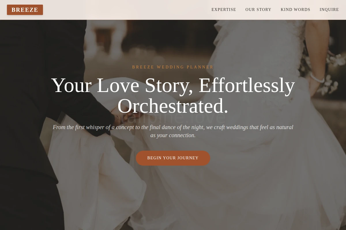 Breeze Wedding Planner